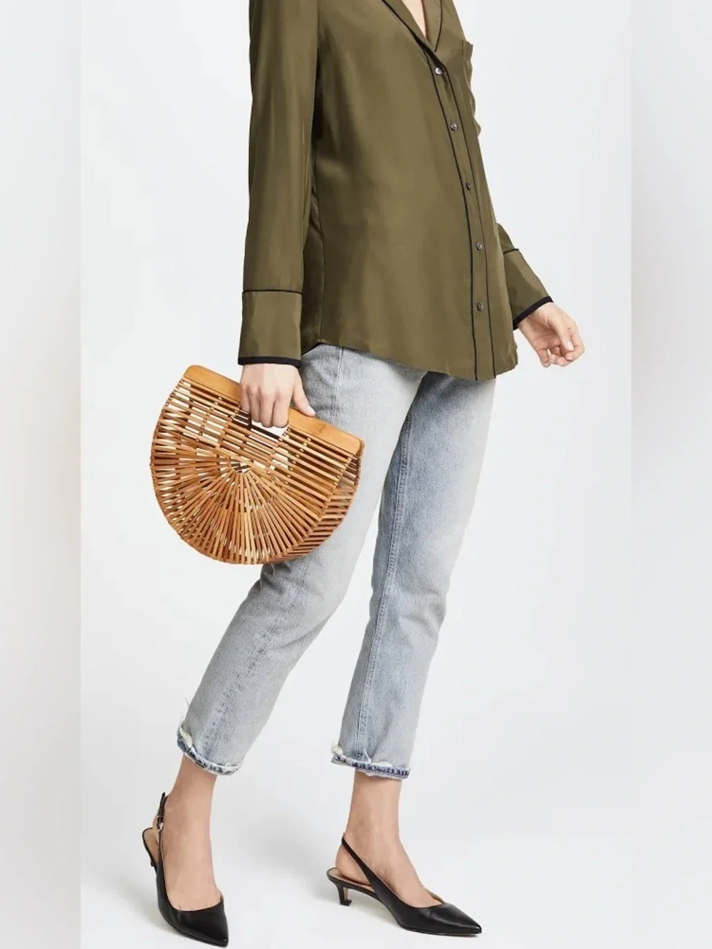 NEW Cult Gaia Large Arc Bag